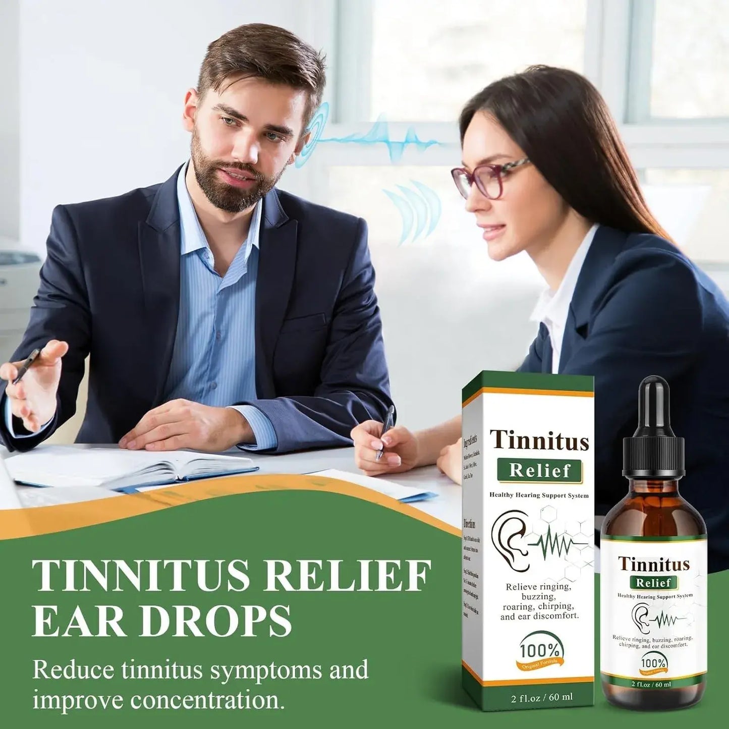 Tinnitus Relief Drops (کان کےتمام مسائل کےلیے)